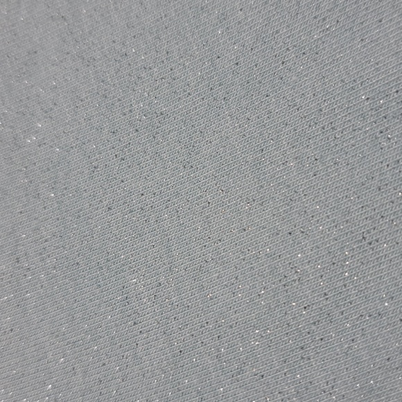 Melanie Lyne Teal Blue Silver Sparkle Scoop Neck Stretch High Low Tee NWT L - Picture 9 of 10